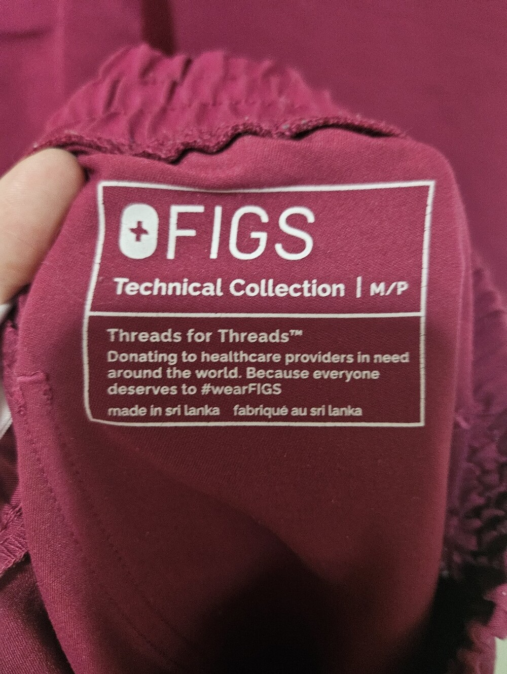 Figs Scrub Set L/MP - Picture 6 of 6